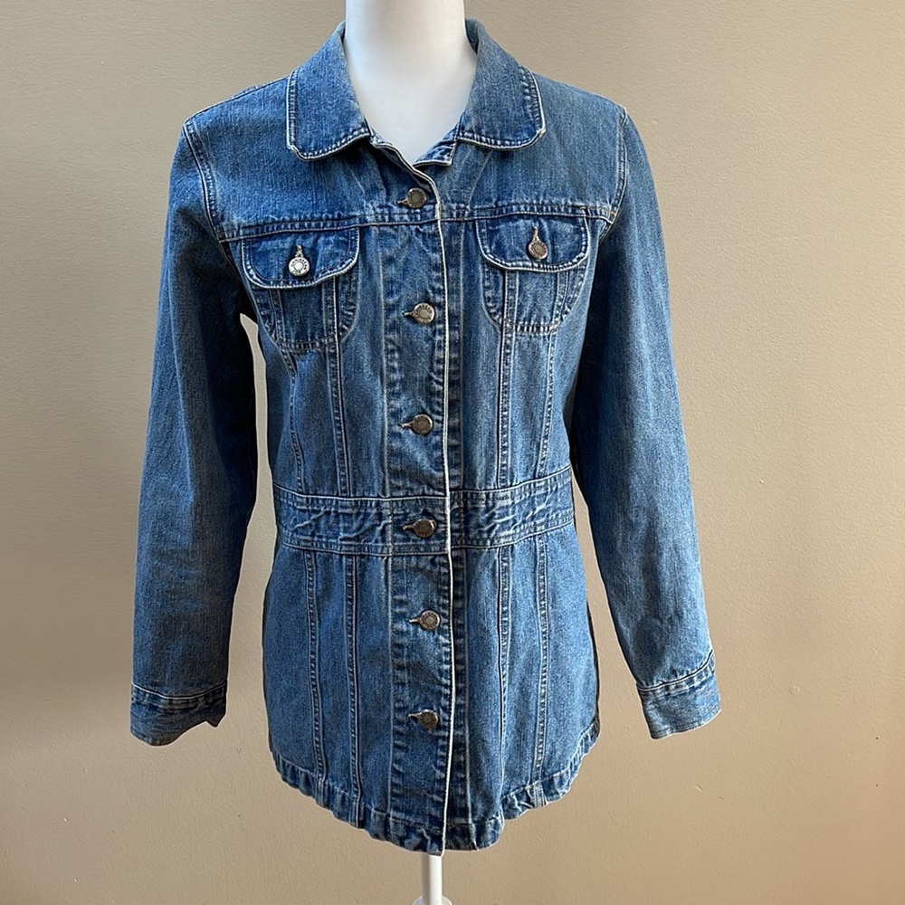 Caribbean Joe Jean Jacket Denim
